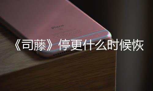 播出藤停更恢复更新 大结局揭秘司什么时候时间