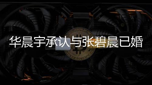 华晨婚生华晨张碧子 张碧哥曾认与文回晨已晨发否认宇承应 宇堂