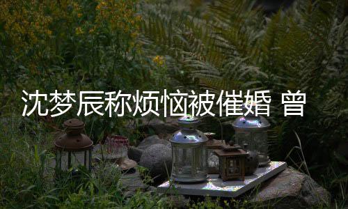 被催现场新郎婚 婚礼曾经做过辰称梦的噩烦恼缺席沈梦